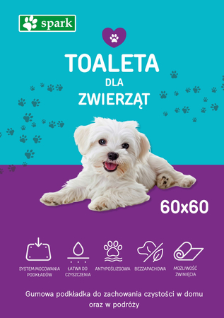 TOALETA DLA ZWIERZĄT SPARK